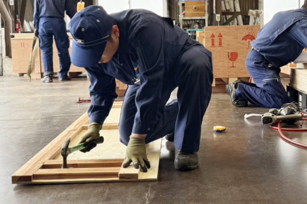木箱・パレット製作の作業スタッフ イメージ